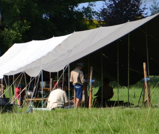 Flying Tent, zum Essen, kochen, basteln